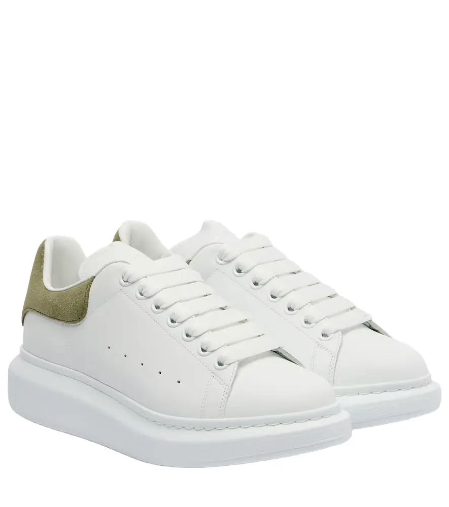 Oversized leather sneakers Oversized leather sneakers