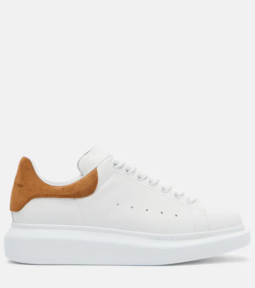 Alexander McQueen Oversized leather sneakers | Thumbnail 3 Alexander McQueen Oversized leather sneakers | Thumbnail 3