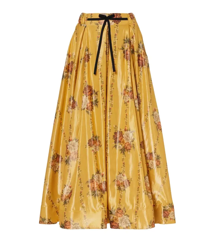 Agua by Agua Bendita Delta floral cotton-blend maxi skirt | Image 1 Agua by Agua Bendita Delta floral cotton-blend maxi skirt | Image 1