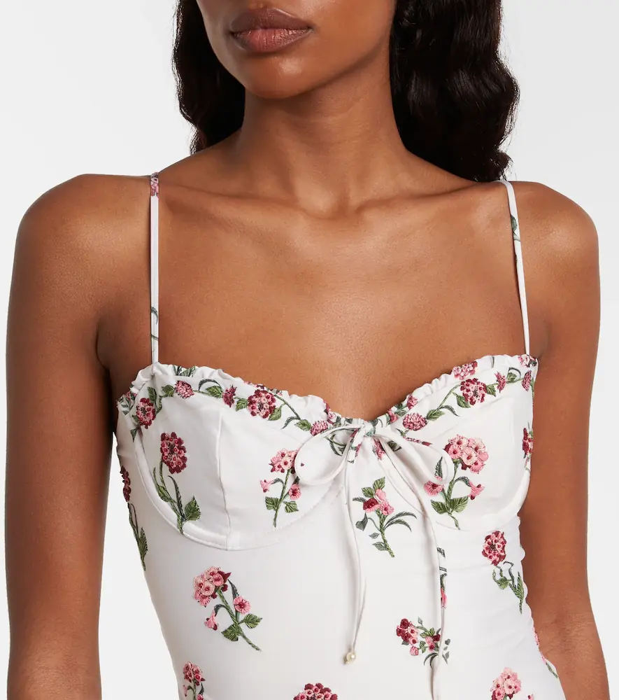 Agua by Agua Bendita Ebano floral swimsuit | Thumbnail 2 Agua by Agua Bendita Ebano floral swimsuit | Thumbnail 2