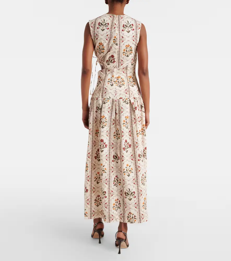 Agua by Agua Bendita Otoño Andes floral cotton midi dress | Thumbnail 4 Agua by Agua Bendita Otoño Andes floral cotton midi dress | Thumbnail 4