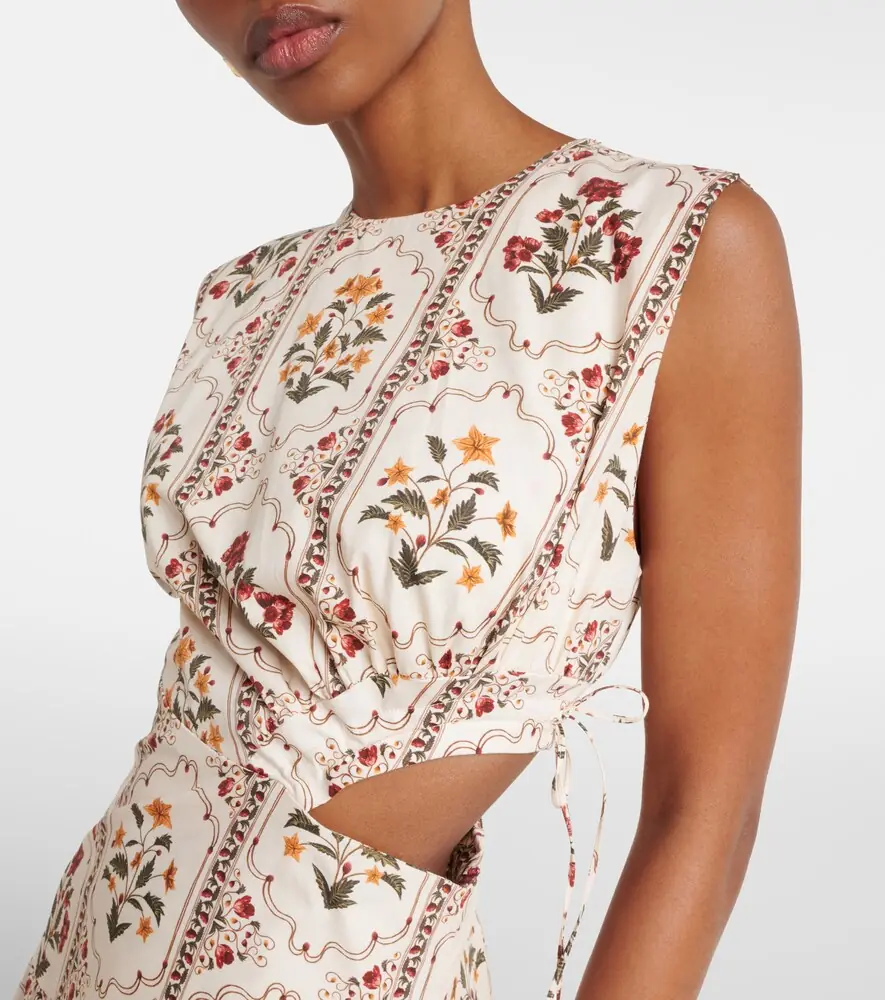 Agua by Agua Bendita Otoño Andes floral cotton midi dress | Thumbnail 5 Agua by Agua Bendita Otoño Andes floral cotton midi dress | Thumbnail 5