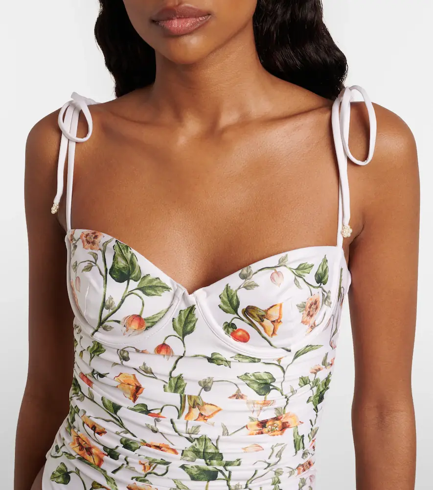 Agua by Agua Bendita Rabano floral swimsuit | Thumbnail 3