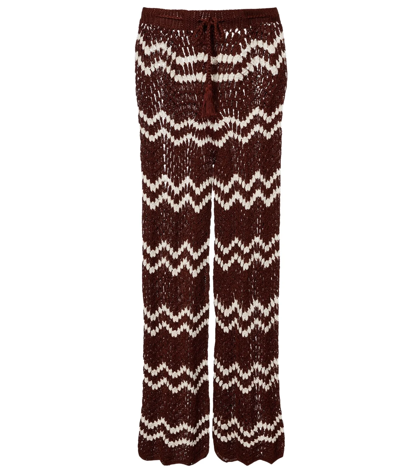 Crochet cotton straight pants Crochet cotton straight pants