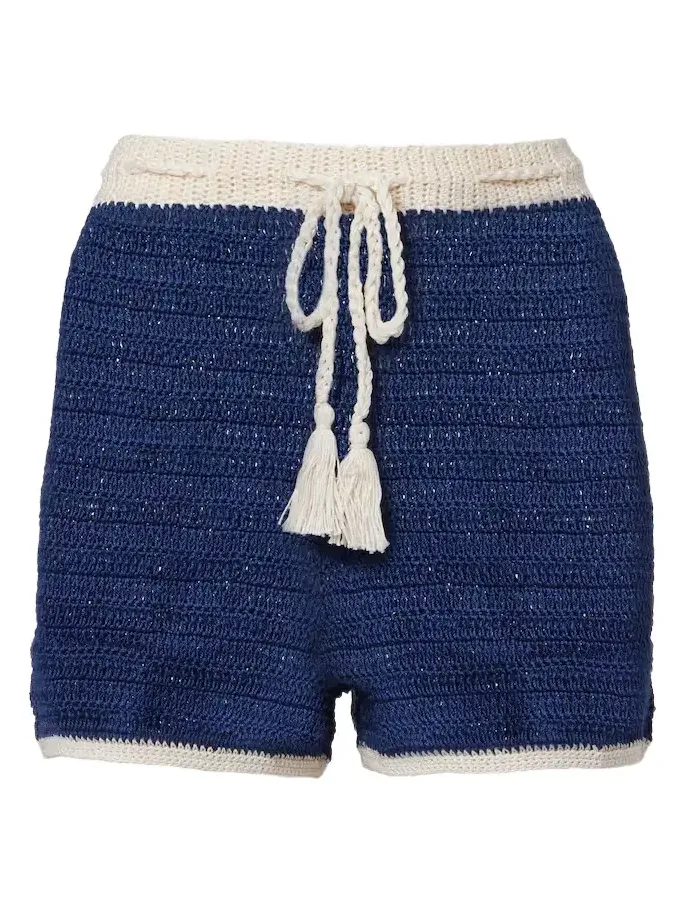 Crochet cotton shorts Crochet cotton shorts