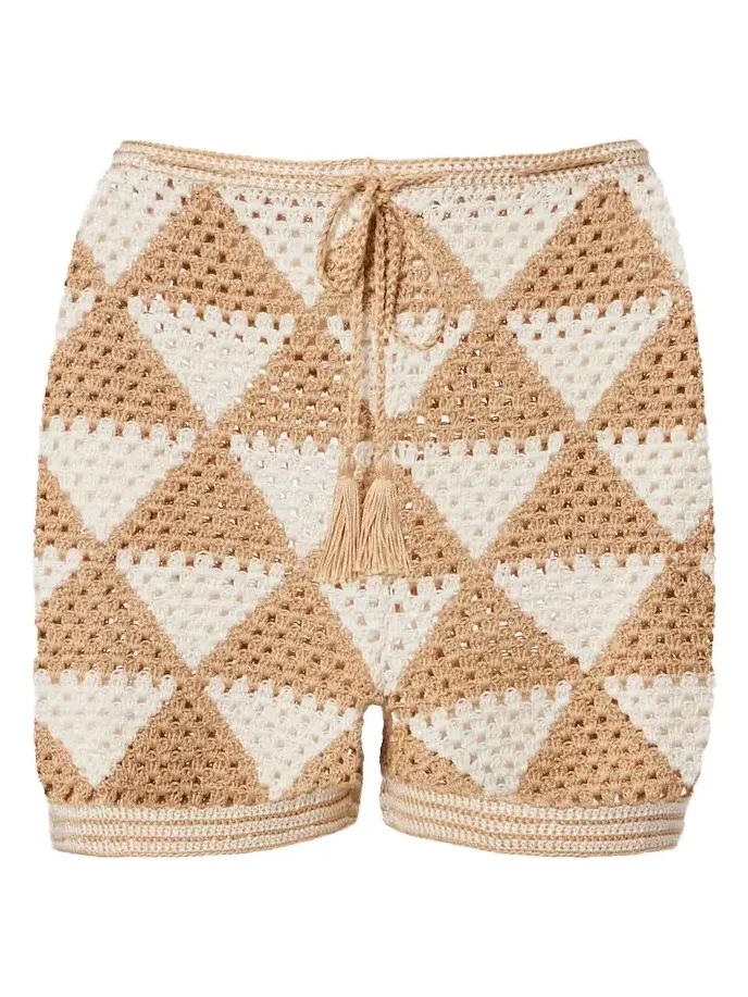 Maija crochet cotton shorts Maija crochet cotton shorts