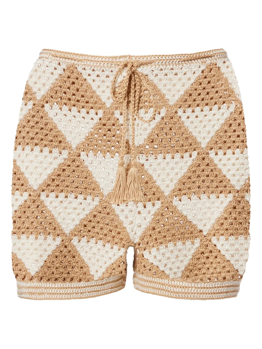 Anna Kosturova Maija crochet cotton shorts