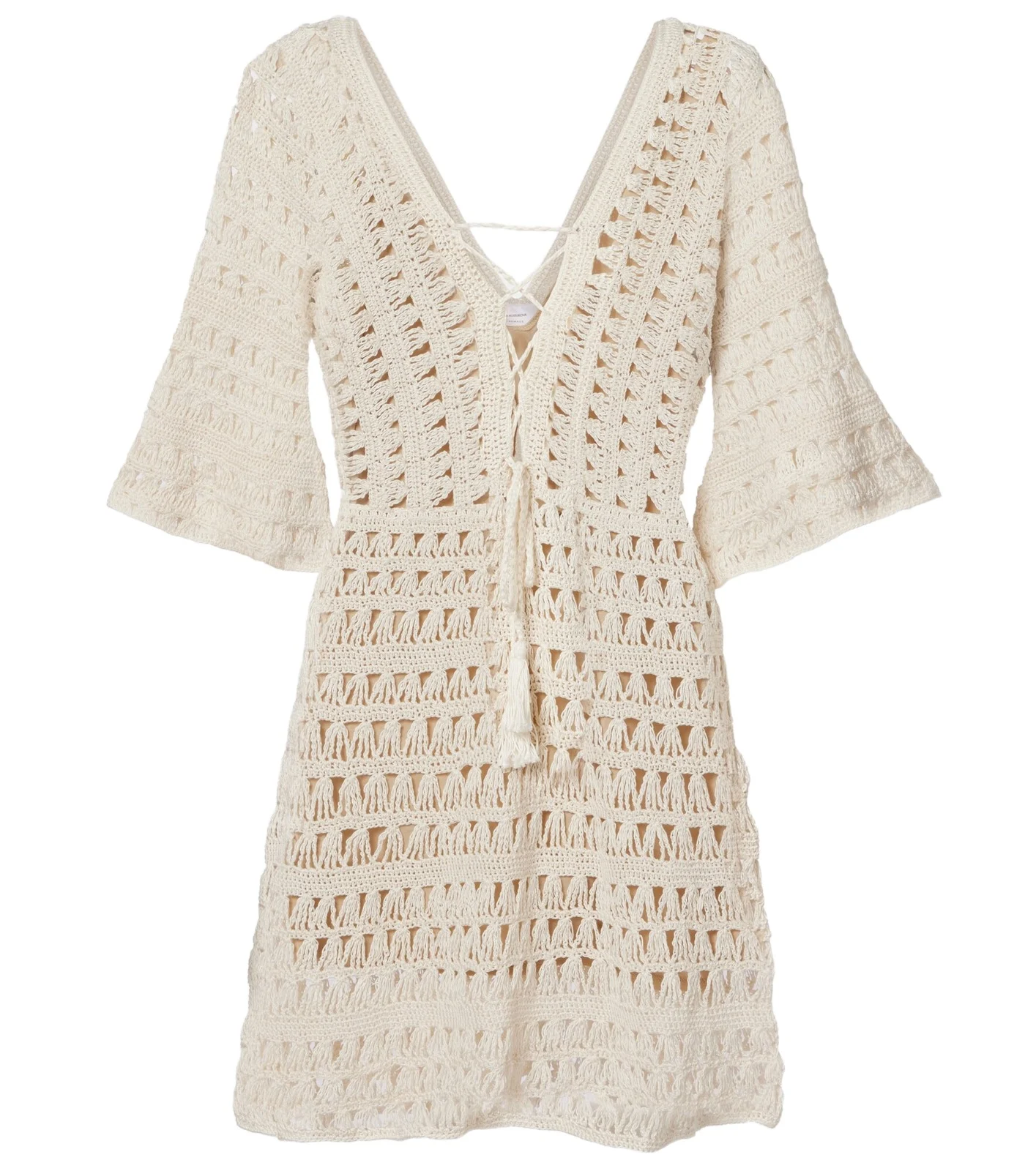 Crochet cotton minidress Crochet cotton minidress