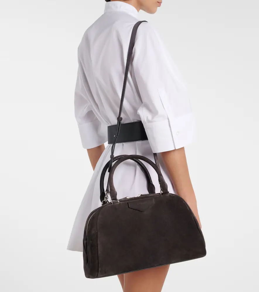 Givenchy Antigona East-West Medium suede tote bag | Thumbnail 5