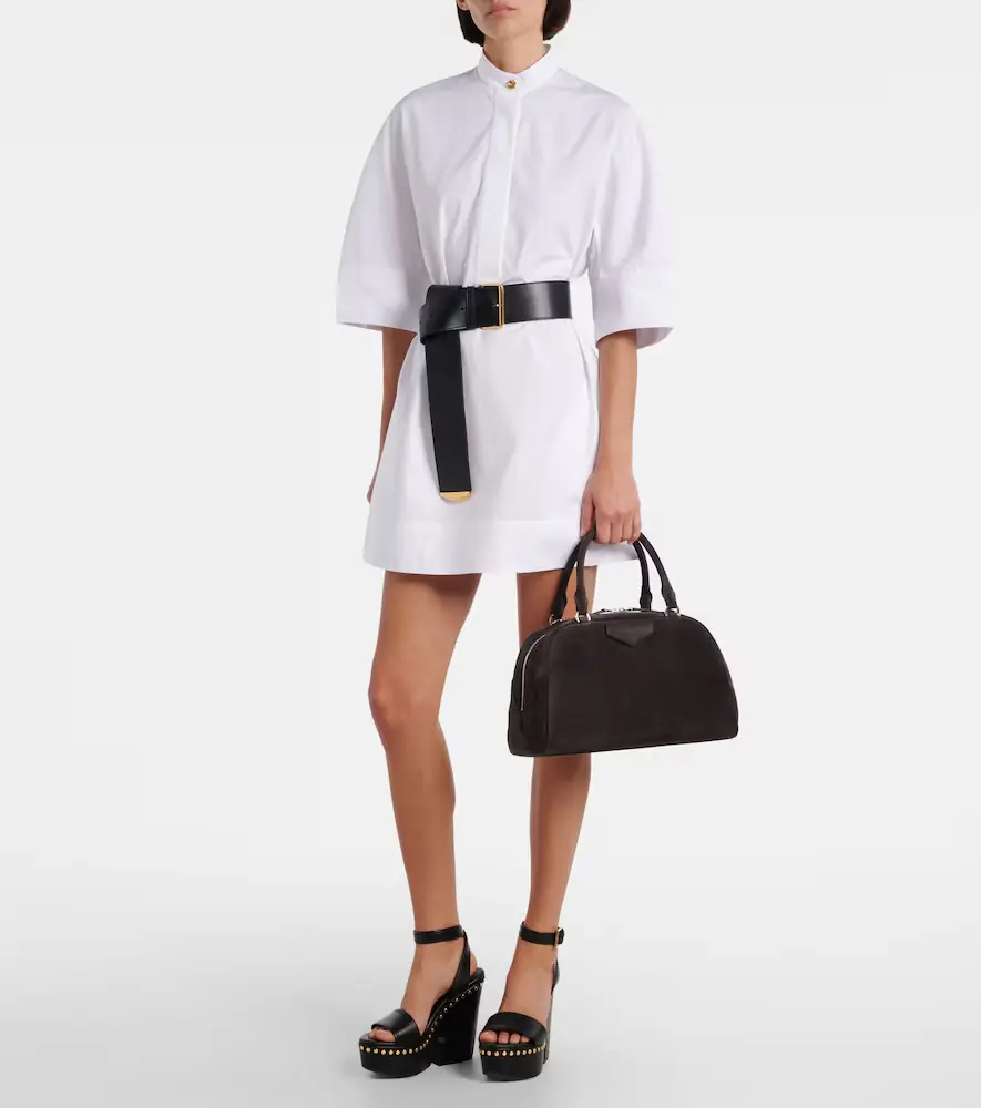 Givenchy Antigona East-West Medium suede tote bag | Thumbnail 6
