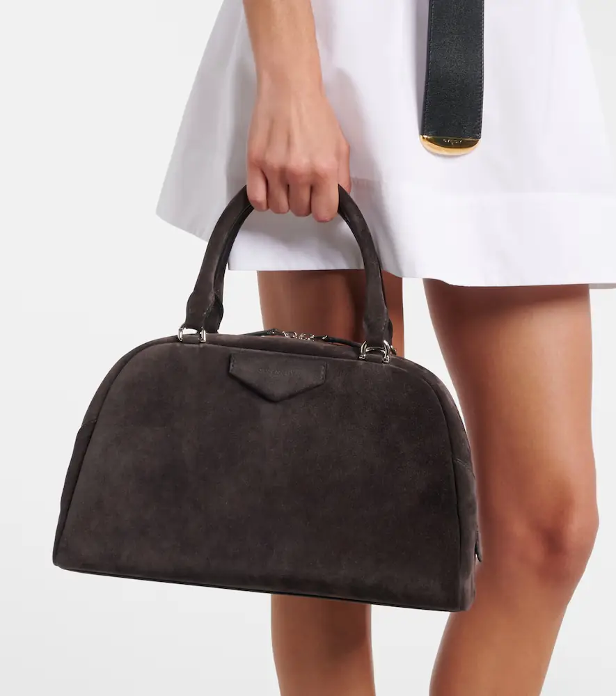 Givenchy Antigona East-West Medium suede tote bag | Thumbnail 7