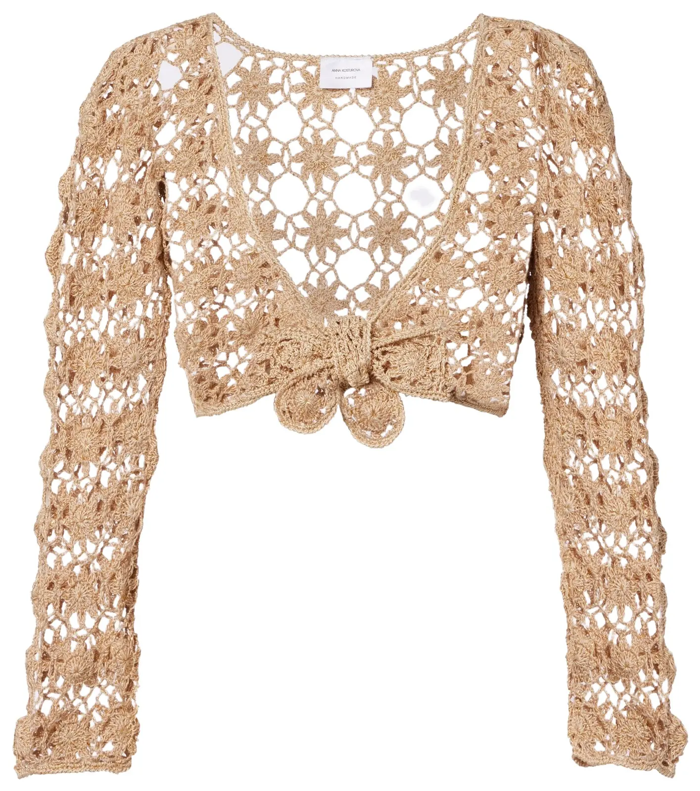 Bella Ballerina crochet cotton crop top