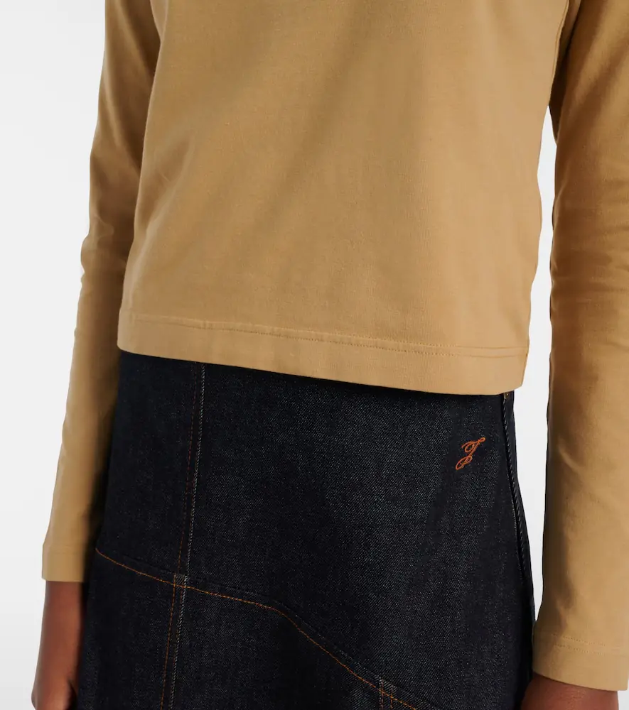 Jacquemus Gros Grain cotton-blend T-shirt | Thumbnail 2
