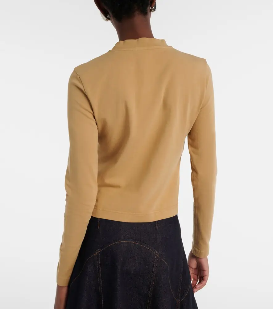 Jacquemus Gros Grain cotton-blend T-shirt | Thumbnail 4