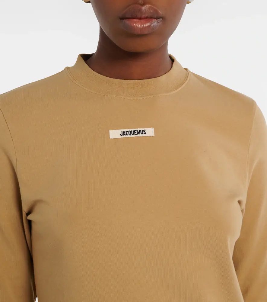 Jacquemus Gros Grain cotton-blend T-shirt | Thumbnail 5