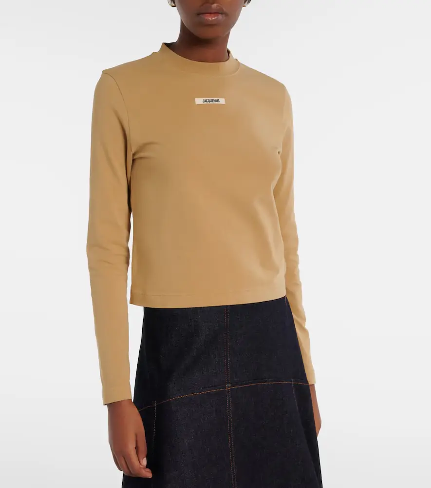 Jacquemus Gros Grain cotton-blend T-shirt | Thumbnail 6