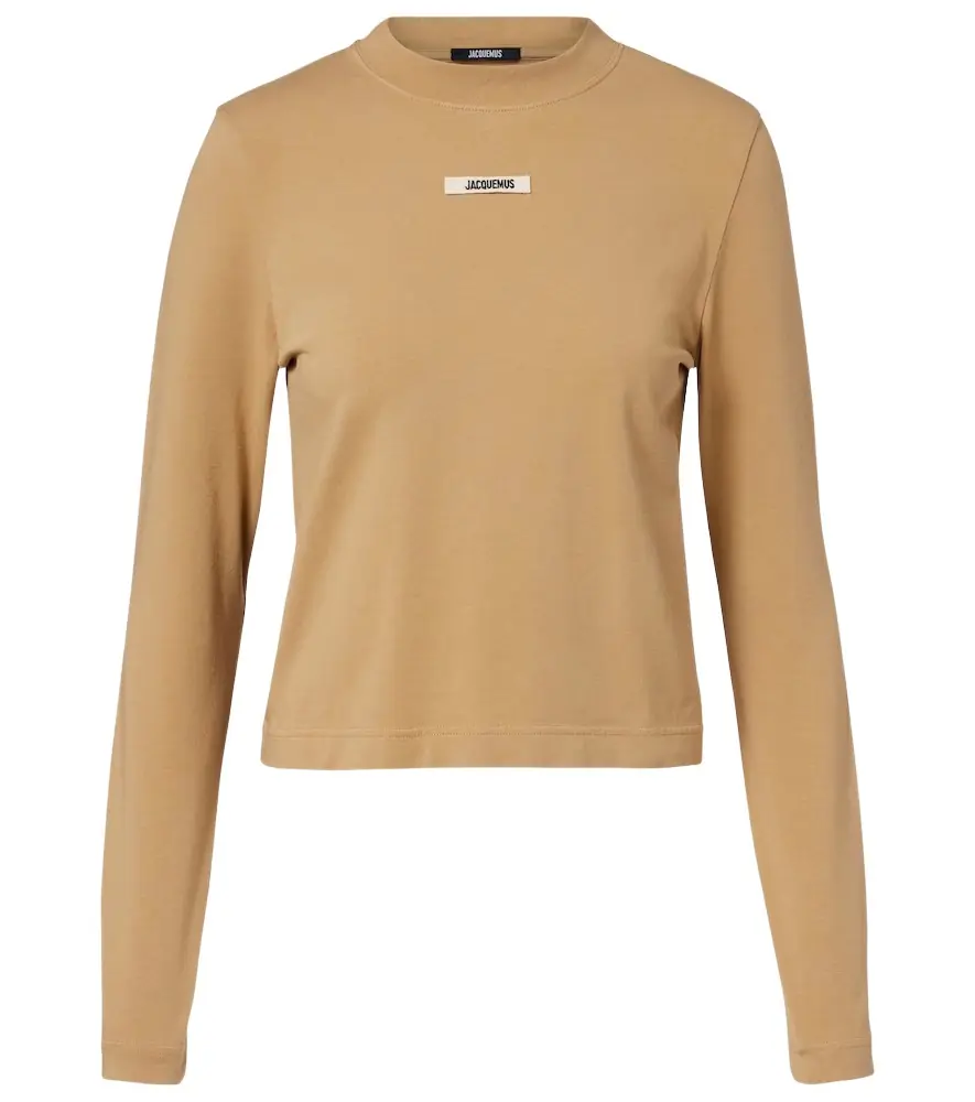 Jacquemus Gros Grain cotton-blend T-shirt
