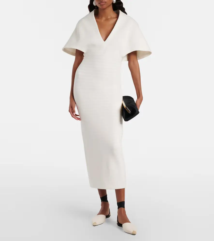 Jacquemus Knitted midi dress | Thumbnail 4 Jacquemus Knitted midi dress | Thumbnail 4