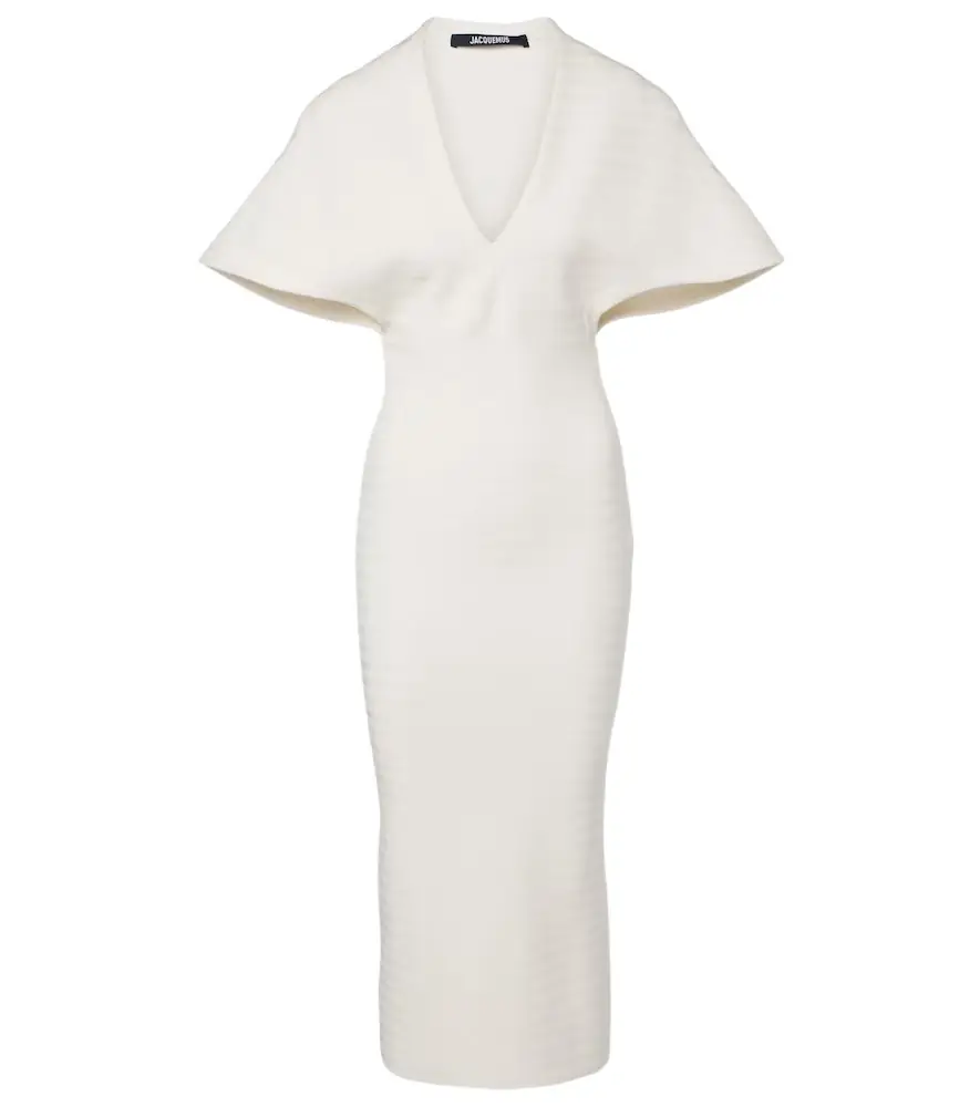 Jacquemus Knitted midi dress