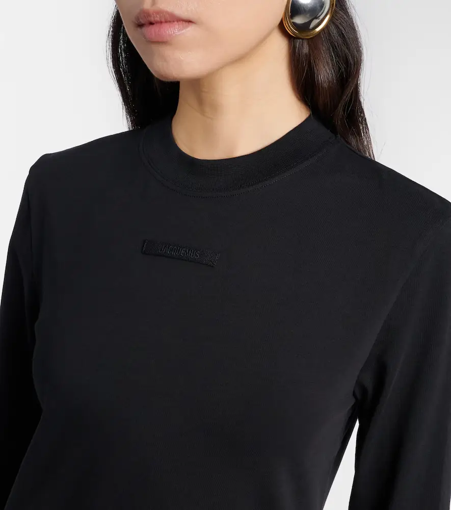 Jacquemus Logo cotton-blend jersey T-shirt | Thumbnail 2 Jacquemus Logo cotton-blend jersey T-shirt | Thumbnail 2