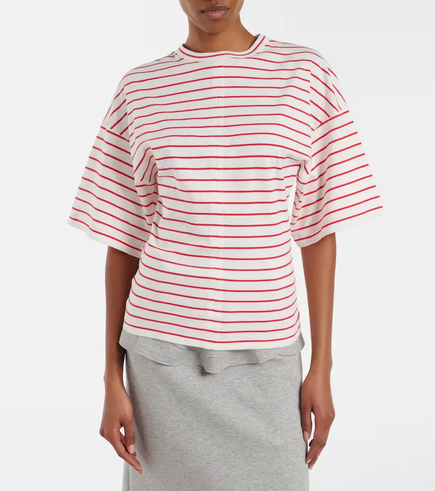 Plan C Striped cotton jersey T-shirt | Thumbnail 2