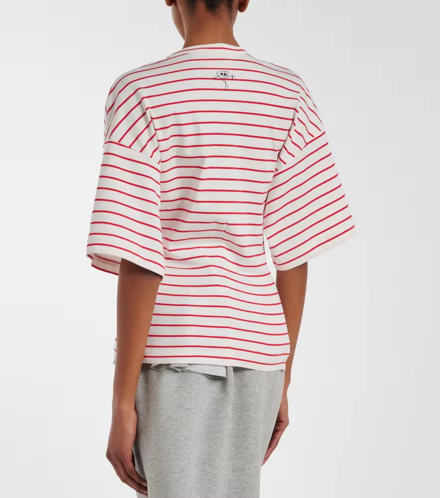 Plan C Striped cotton jersey T-shirt | Thumbnail 3