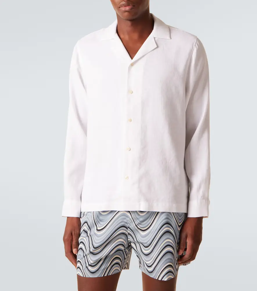 Frescobol Carioca Linen and cotton shirt | Thumbnail 5 Frescobol Carioca Linen and cotton shirt | Thumbnail 5