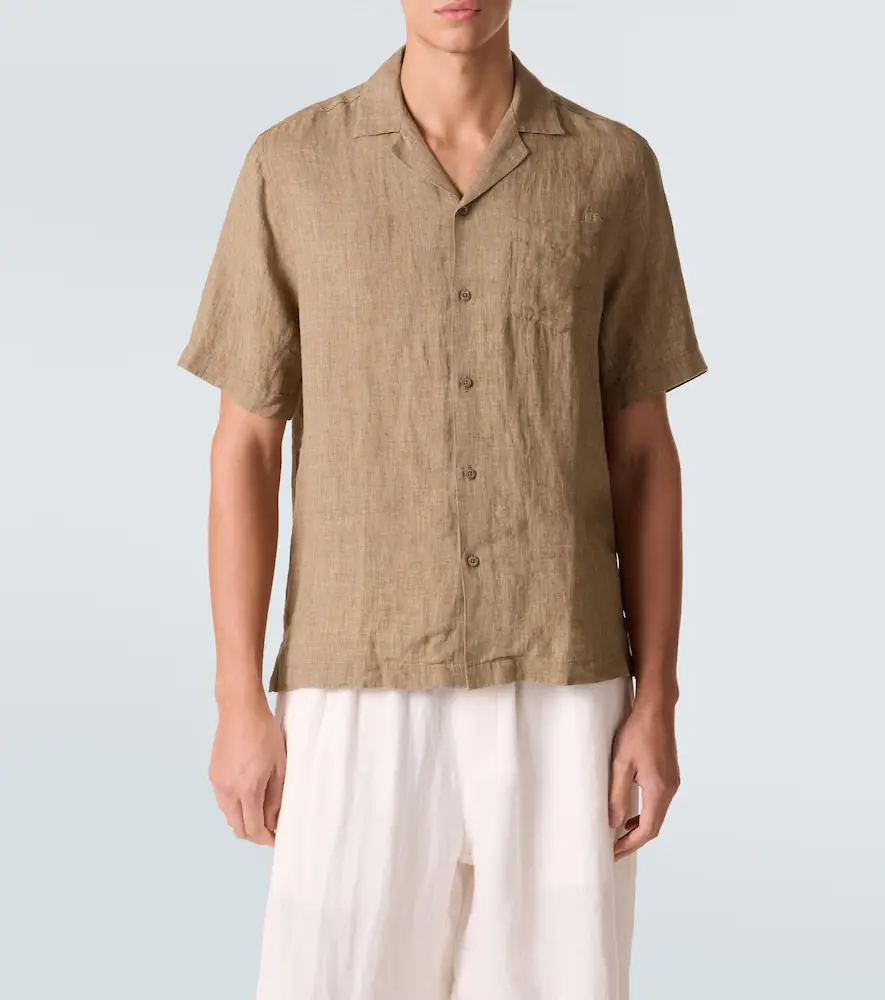 Frescobol Carioca Angelo linen shirt | Thumbnail 2
