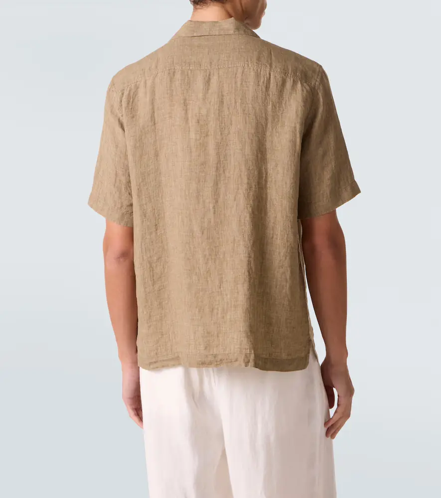 Frescobol Carioca Angelo linen shirt | Thumbnail 5