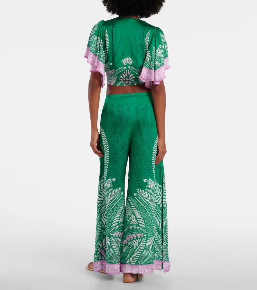 Poupette St Barth Clea printed wide-leg pants | Thumbnail 5 Poupette St Barth Clea printed wide-leg pants | Thumbnail 5