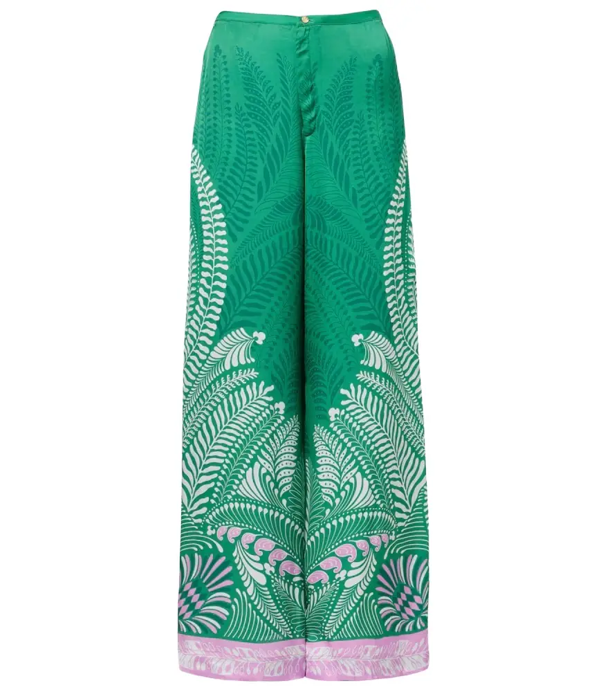 Poupette St Barth Clea printed wide-leg pants | Image 1 Poupette St Barth Clea printed wide-leg pants | Image 1