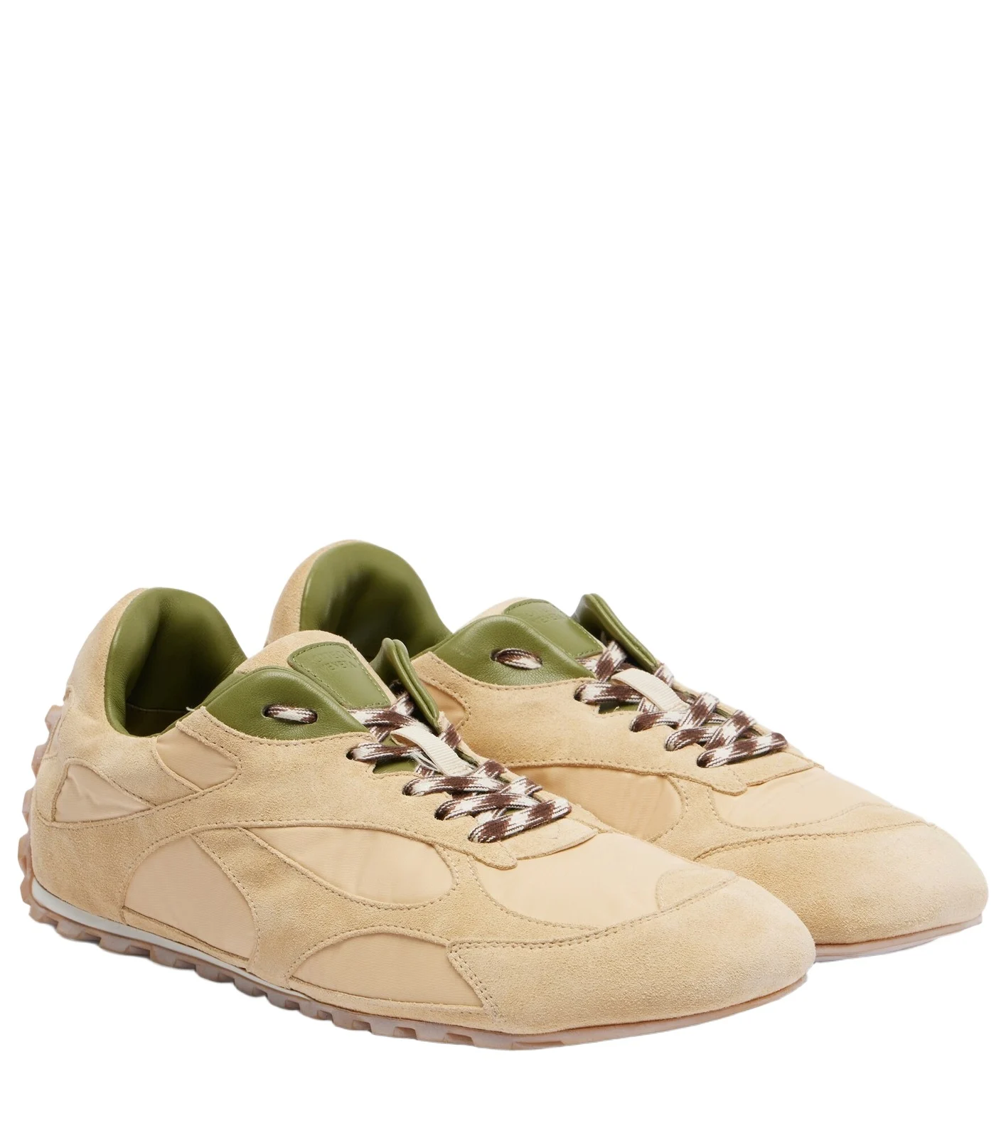 Orbit Flash suede-trimmed sneakers Orbit Flash suede-trimmed sneakers