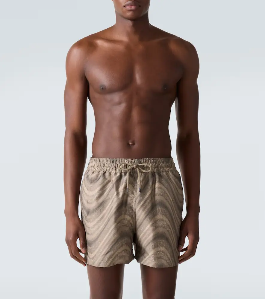 Frescobol Carioca Rio printed swim trunks | Thumbnail 4