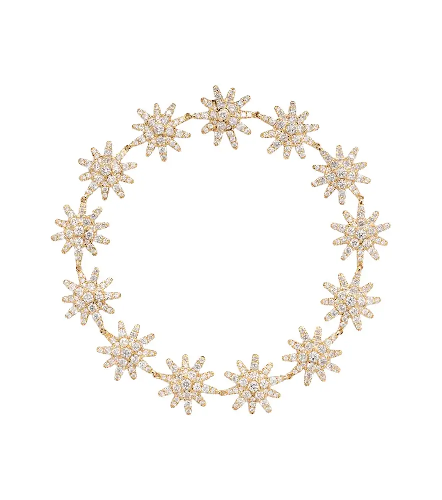 David Yurman Starburst 18kt gold tennis bracelet with diamonds | Image 1 David Yurman Starburst 18kt gold tennis bracelet with diamonds | Image 1