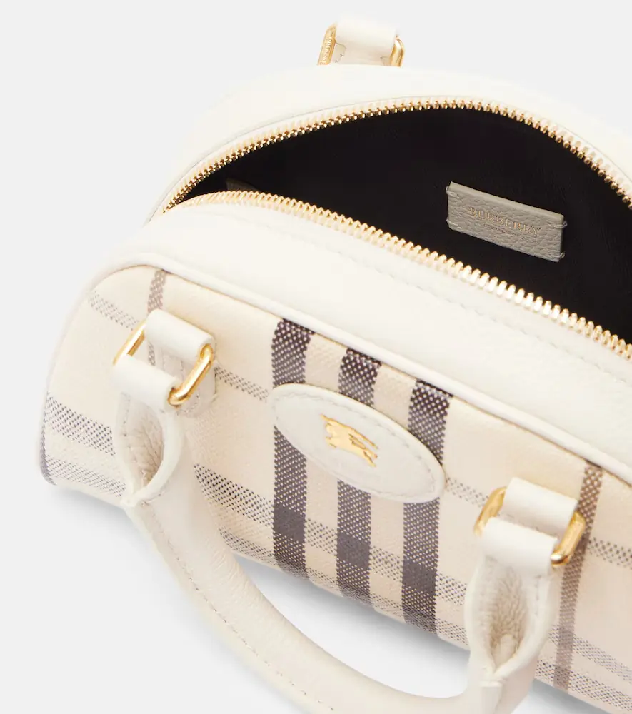 Burberry Highlands Small canvas top-handle bag | Thumbnail 3