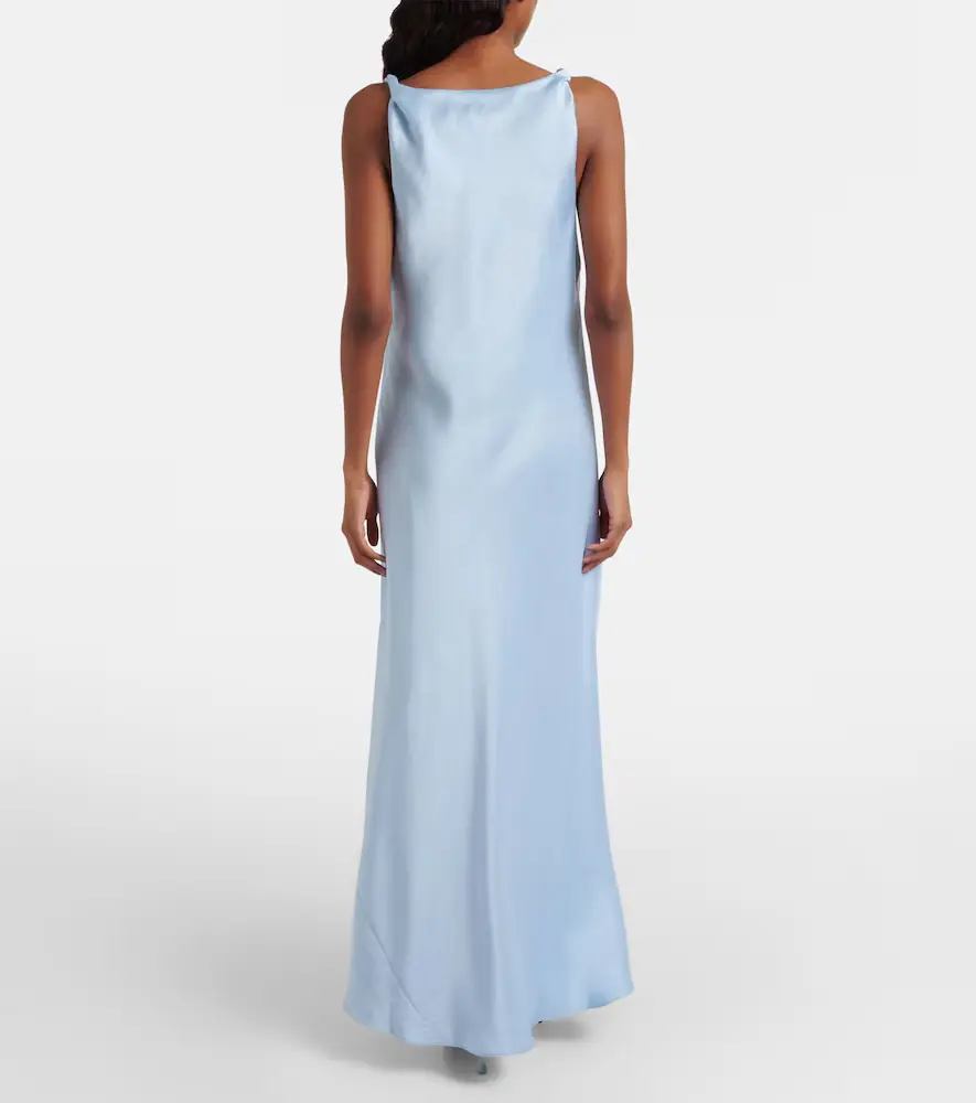 Polo Ralph Lauren Twisted satin gown | Thumbnail 4