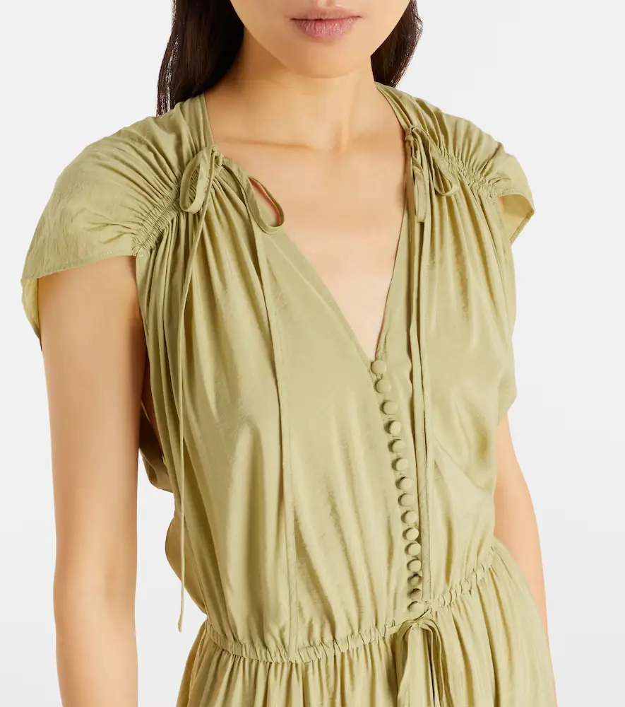 Polo Ralph Lauren Pleated midi dress | Thumbnail 4