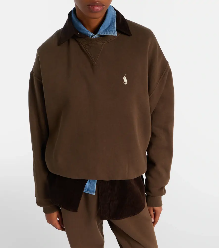 Polo Ralph Lauren Logo cotton-blend jersey sweatshirt | Thumbnail 2 Polo Ralph Lauren Logo cotton-blend jersey sweatshirt | Thumbnail 2