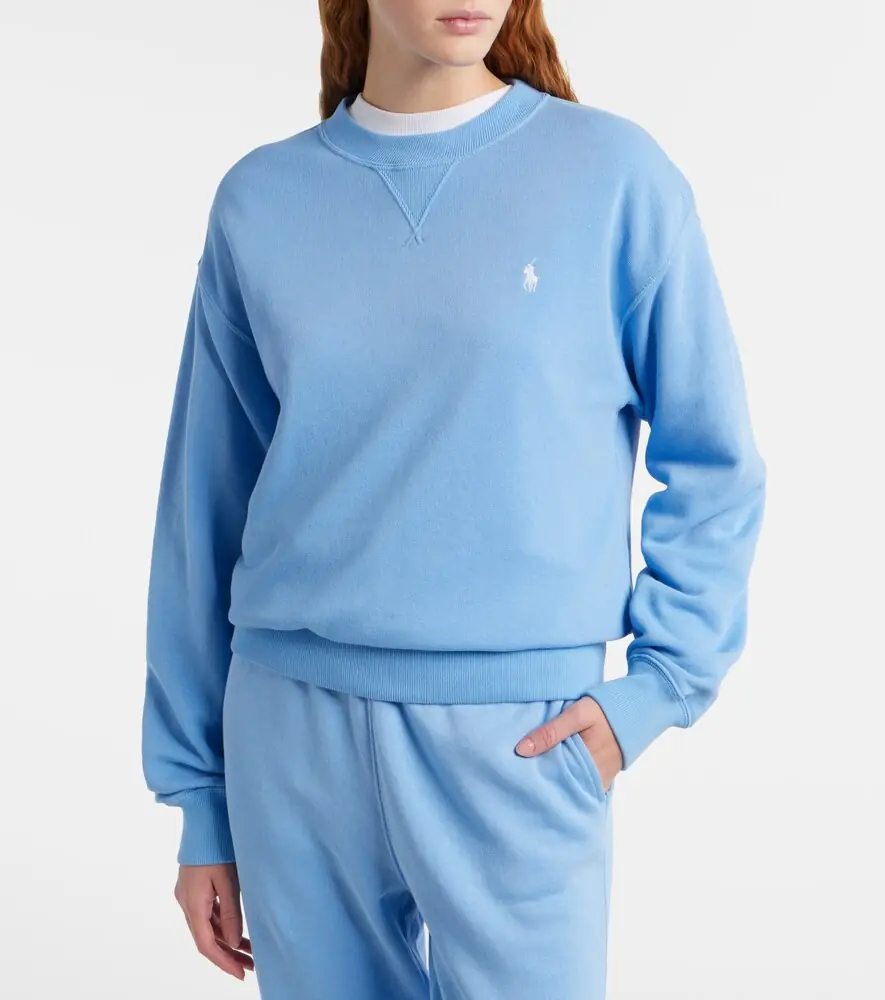 Polo Ralph Lauren Cotton-blend fleece sweatshirt | Thumbnail 4 Polo Ralph Lauren Cotton-blend fleece sweatshirt | Thumbnail 4