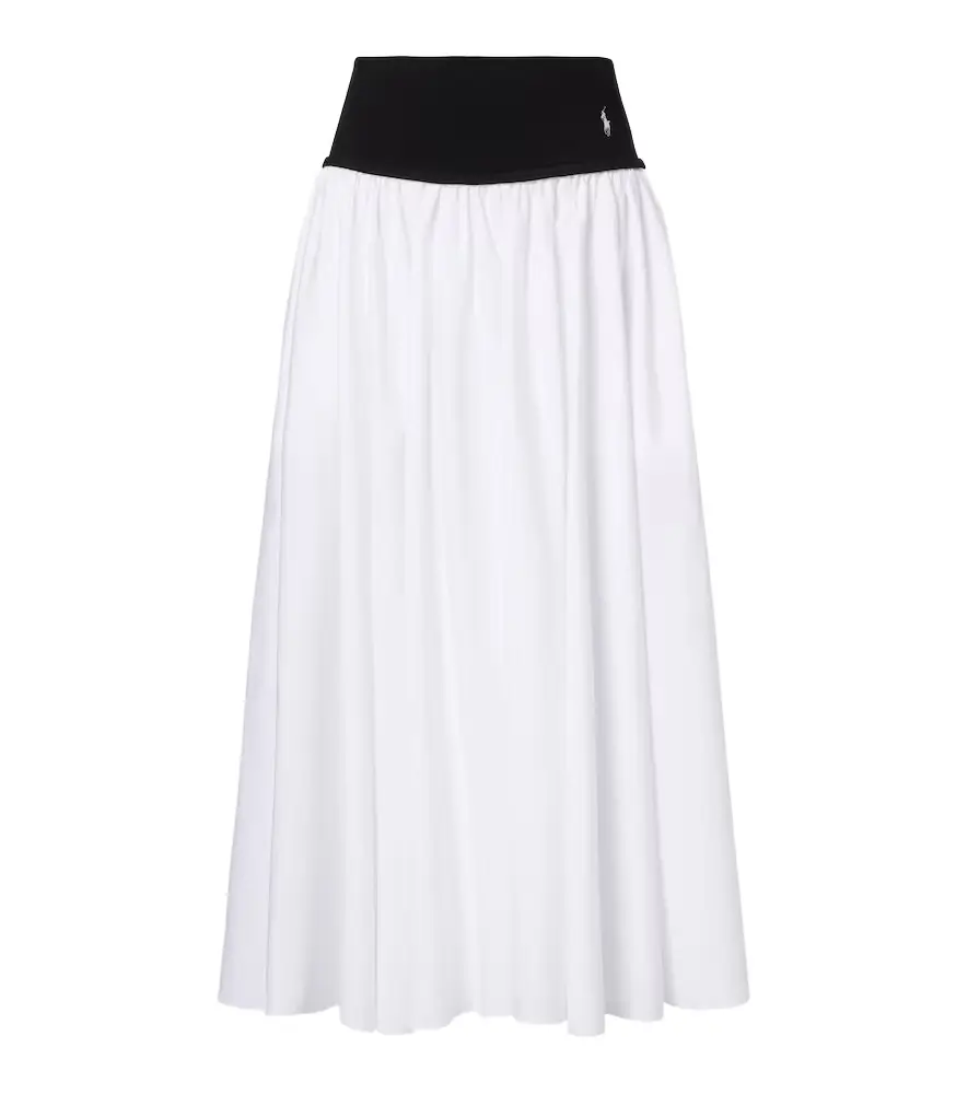 Polo Ralph Lauren Paneled midi skirt | Image 1 Polo Ralph Lauren Paneled midi skirt | Image 1