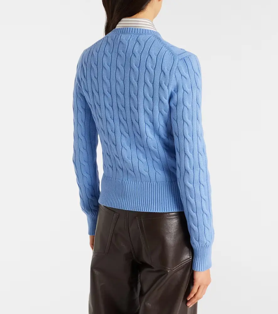 Polo Ralph Lauren Cable-knit cotton cardigan | Thumbnail 3