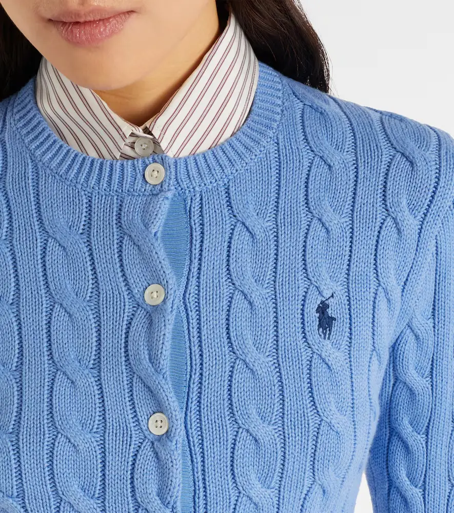 Polo Ralph Lauren Cable-knit cotton cardigan | Thumbnail 4