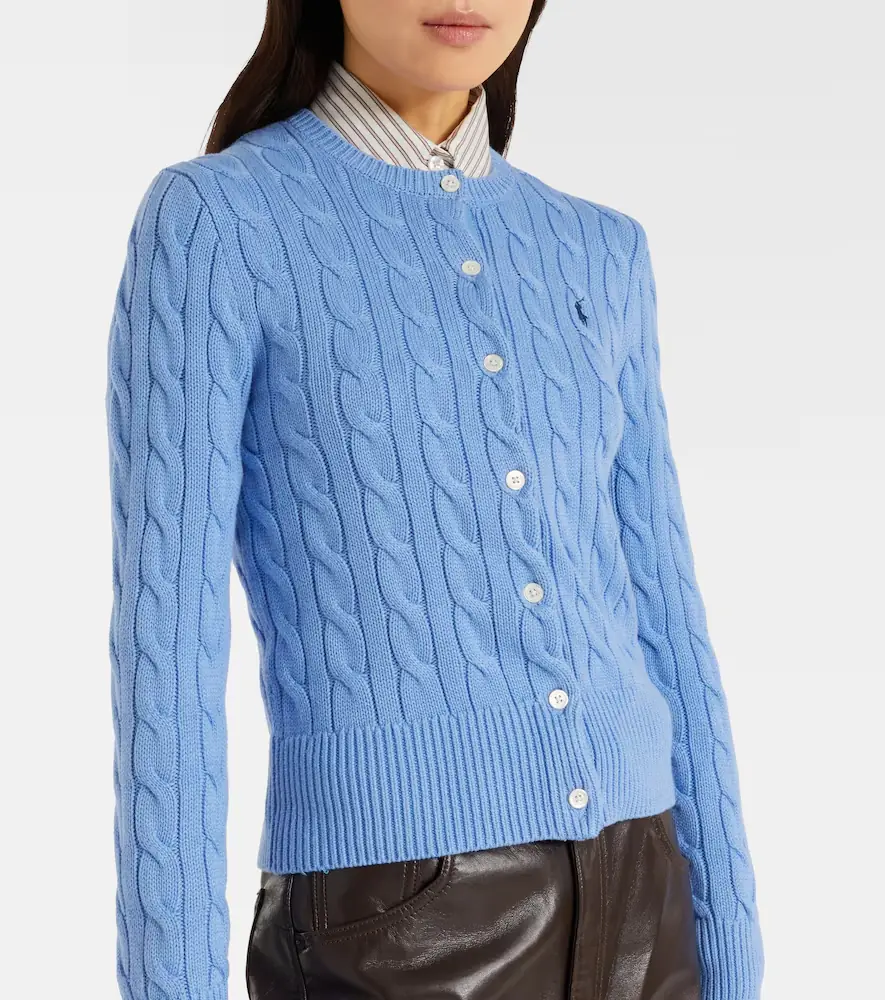 Polo Ralph Lauren Cable-knit cotton cardigan | Thumbnail 6