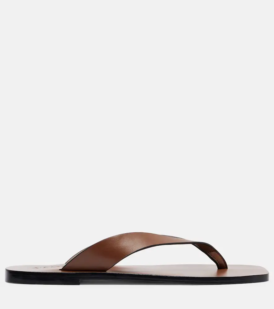 A Emery A. Emery Kinto leather thong sandals | Thumbnail 4