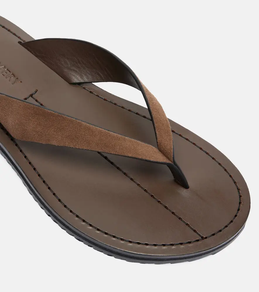 A Emery A. Emery Flora suede thong sandals | Thumbnail 3 A Emery A. Emery Flora suede thong sandals | Thumbnail 3