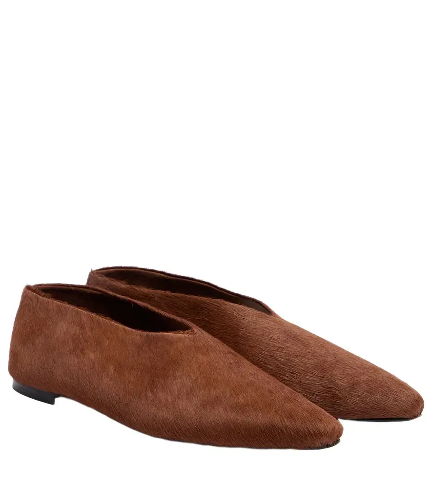 A Emery A. Emery Lima calf hair flats