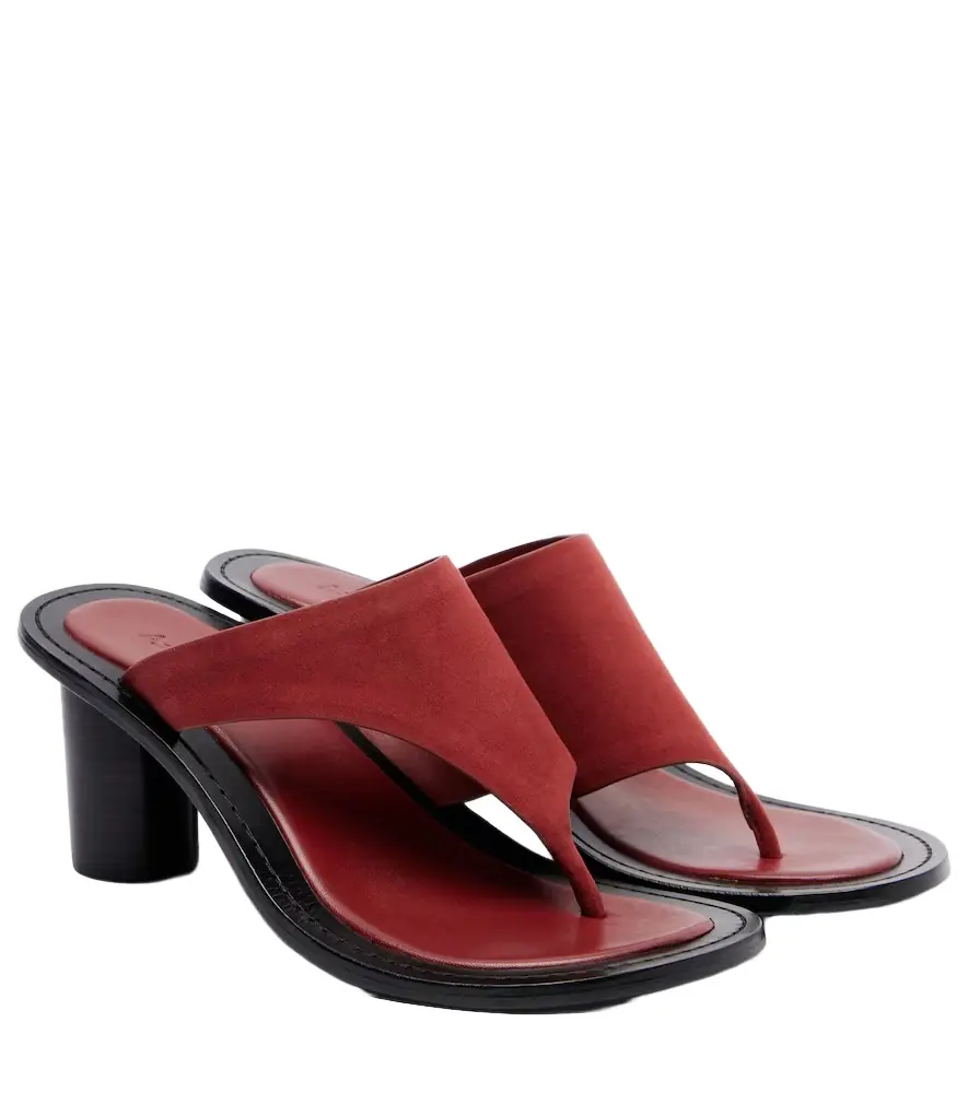 A Emery A. Emery Hardie suede thong sandals