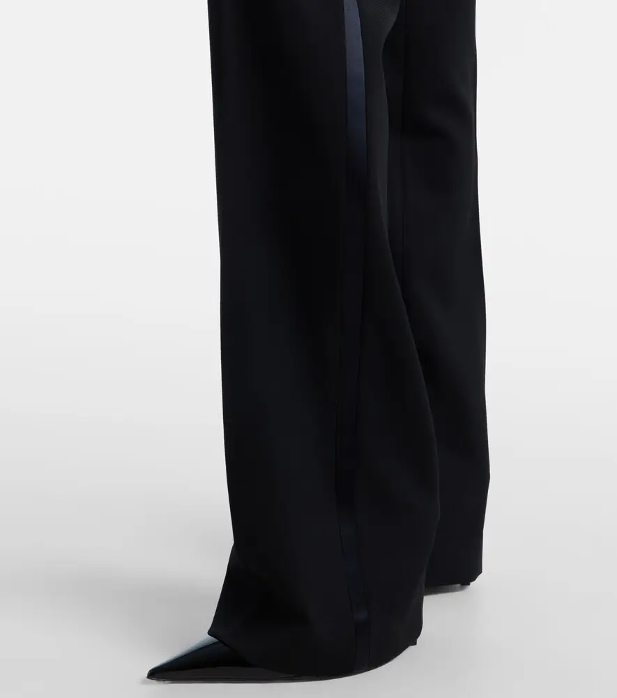 Tom Ford Silk-trimmed wool suit pants | Thumbnail 5