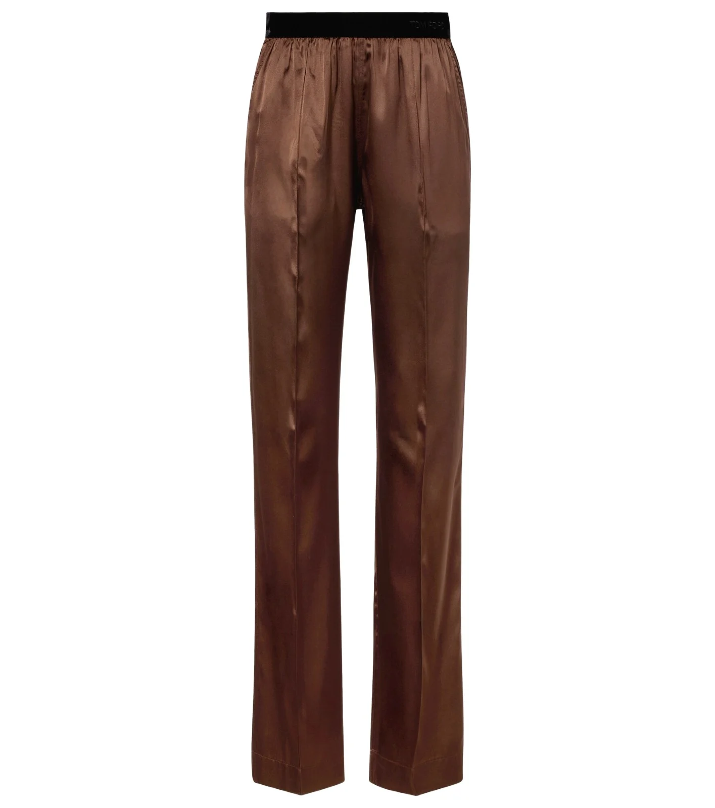 Silk-blend straight pants Silk-blend straight pants