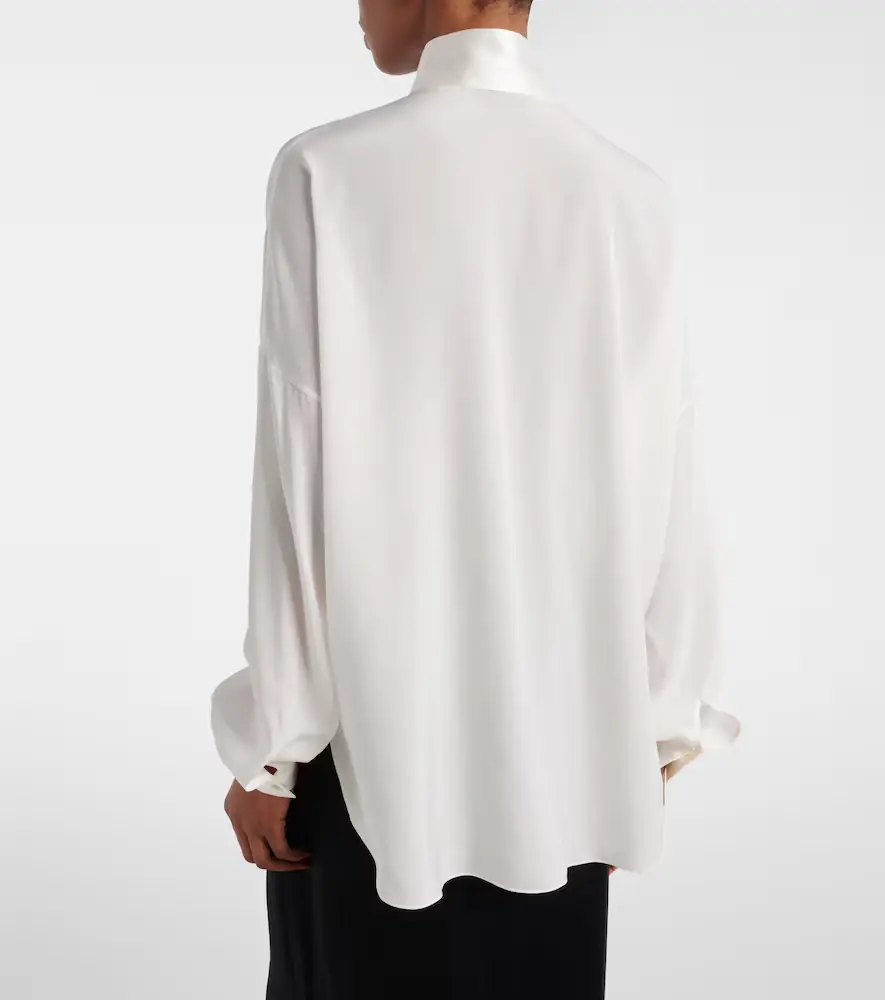 Tom Ford Silk crêpe de chine blouse | Thumbnail 4 Tom Ford Silk crêpe de chine blouse | Thumbnail 4
